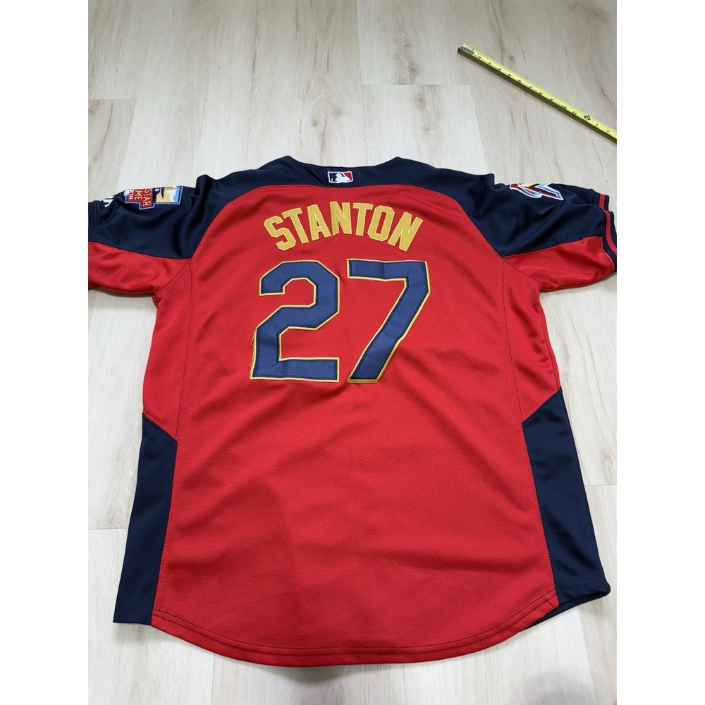 Men's Size Large Giancarlo Stanton 2014 All Star MLB Jersey - Picture 7 of 7
